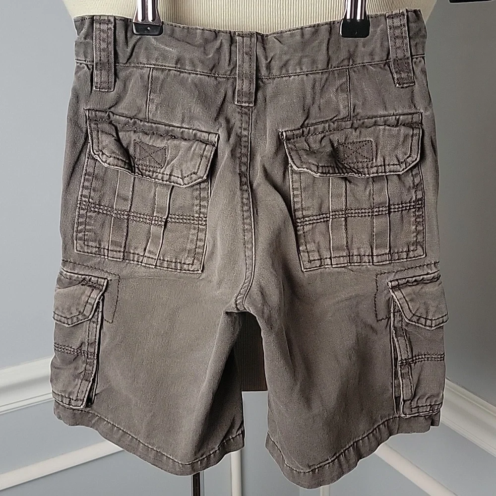 OLD NAVY **3 for $20 item** Boy's Brown Cargo Casual‎ Summer Play Shorts Sz 6